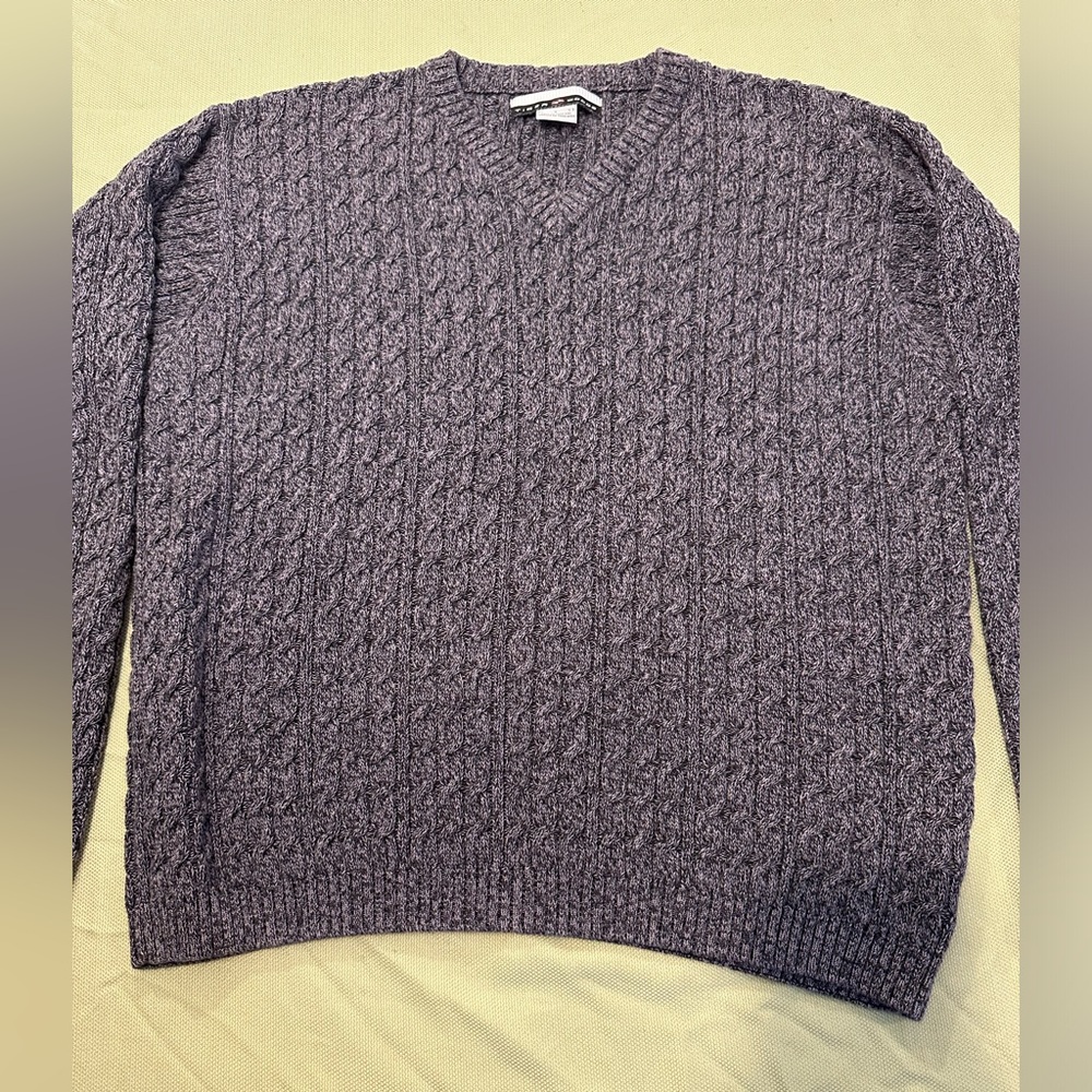 Tiger Woods cable knit sweater
